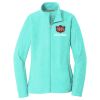 Women's Heather Microfleece Full Zip Jacket Thumbnail